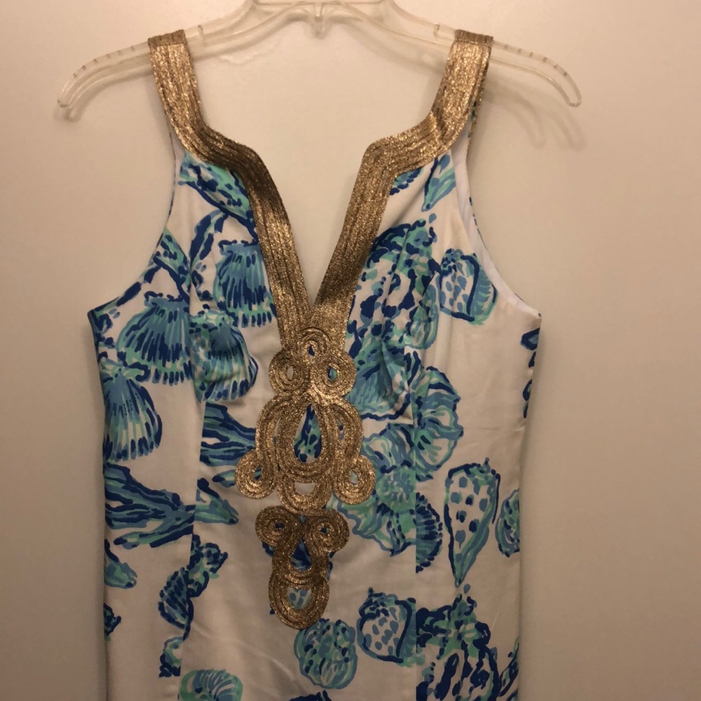 Lilly Pulitzer Emery Dress Barefoot Princess Size4